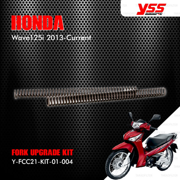 YSS ชุดโช๊คหน้า FORK UPGRADE KIT อัพเกรด Honda Wave125i 2013-2020 【 Y-FCC21-KIT-01-004 】