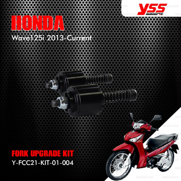 YSS ชุดโช๊คหน้า FORK UPGRADE KIT อัพเกรด Honda Wave125i 2013-2020 【 Y-FCC21-KIT-01-004 】