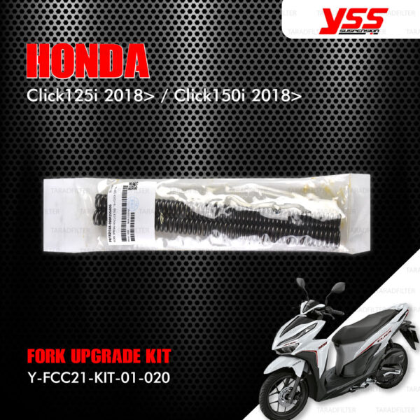 YSS ชุดโช๊คหน้า FORK UPGRADE KIT อัพเกรด Honda Click125i 2018> / Click150i 2018> 【 Y-FCC21-KIT-01-020 】