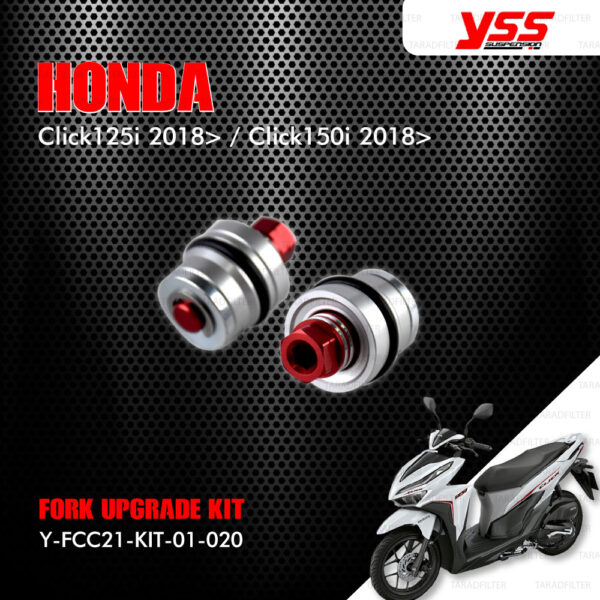 YSS ชุดโช๊คหน้า FORK UPGRADE KIT อัพเกรด Honda Click125i 2018> / Click150i 2018> 【 Y-FCC21-KIT-01-020 】