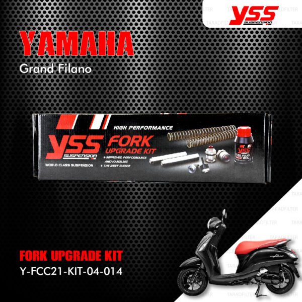 YSS ชุดโช๊คหน้า FORK UPGRADE KIT อัพเกรด Yamaha Grand Filano 【 Y-FCC21-KIT-04-014 】