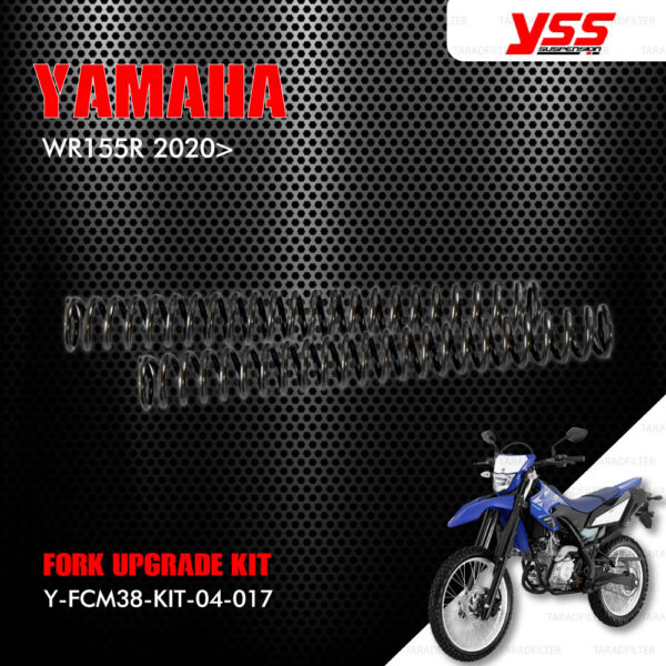 YSS ชุดโช๊คหน้า FORK UPGRADE KIT อัพเกรด Yamaha WR155 R ปี 2020 ขึ้นไป 【 Y-FCM38-KIT-04-017 】