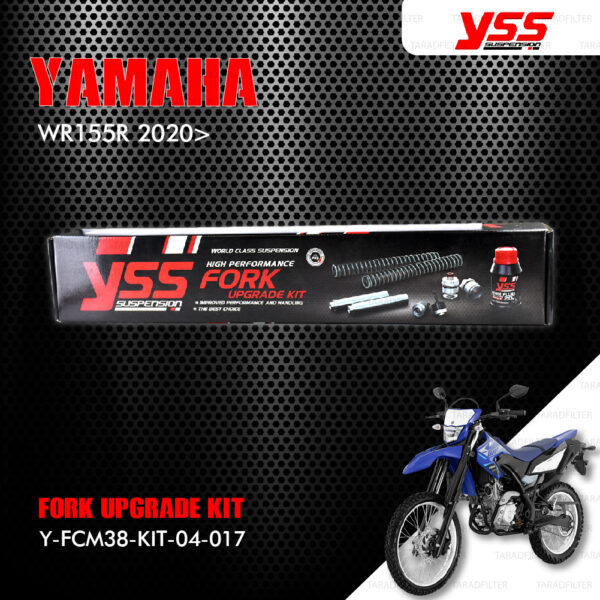 YSS ชุดโช๊คหน้า FORK UPGRADE KIT อัพเกรด Yamaha WR155 R ปี 2020 ขึ้นไป 【 Y-FCM38-KIT-04-017 】