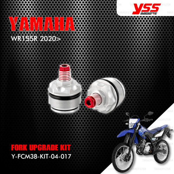 YSS ชุดโช๊คหน้า FORK UPGRADE KIT อัพเกรด Yamaha WR155 R ปี 2020 ขึ้นไป 【 Y-FCM38-KIT-04-017 】