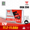 YUASA แบตเตอรี่ High Performance Maintenance Free แบตแห้ง YTZ14S 12V 11.2-11.8Ah ใช้สำหรับมอเตอร์ไซค์ BMW R1200GS '08-'17 NC750X XADV750