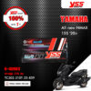 YSS โช๊คแก๊ส G-SERIES ใช้อัพเกรดสำหรับ Yamaha All new NMAX155 ปี 2020 ขึ้นไป 【 TC302-310T-25-859 】 โช๊คคู่หลัง สปริงแดง/กระบอกเงิน [ โช๊ค YSS แท้ ประกันโรงงาน 1 ปี ]