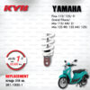 KYB โช๊คน้ำมัน ตรงรุ่น Yamaha Fino 115/125/Fi, Grand Filano, Mio 115/MX/Z / Mio125 RR/ MX/ Mio125i 【 SR1-1000-1 】สปริงขาว [ โช๊ค KYB แท้ ประกันโรงงาน 1 ปี ]