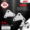 YSS ชุดโช๊คแก๊สหน้าและหลัง TOP LINE สปริงแดง ใช้สำหรับ Vespa GTS300 GTS ABS '14-15 / SONDERMODELL 70 JAHRE '16> / I.E SUPER '08-10 / LESUPER ABS '14> [ โช๊ค YSS แท้ 100% พร้อมประกันศูนย์ 2 ปี ]