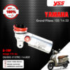 YSS โช๊คแก๊ส G-TOP อัพเกรด Yamaha Grand Filano ปี 2014-2022【 OU302-315TRC-14-859 】 โช๊คเดี่ยว สปริงแดง/กระบอกเงิน [ โช๊ค YSS แท้ ประกันโรงงาน 2 ปี ]