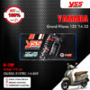 YSS โช๊คแก๊ส G-TOP อัพเกรด Yamaha Grand Filano ปี 2014-2022【 OU302-315TRC-14-859 】 โช๊คเดี่ยว สปริงแดง/กระบอกเงิน [ โช๊ค YSS แท้ ประกันโรงงาน 2 ปี ]