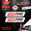 YSS ชุดโช๊คหน้า FORK SPORT KIT อัพเกรด Honda ADV 150 ปี 2019 ขึ้นไป (โหลด 1 นิ้ว) 【 Y-SO-KIT-01-006 】 [ โช๊ค YSS แท้ ประกันโรงงาน 1 ปี ]