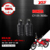 YSS โช๊ค DTG อัพเกรด Honda CT125 ปี 2020 ขึ้นไป【 RB220-385P-04-88 】 โช๊คคู่หลัง สปริงดำ ( สูงขึ้น 20mm ) [ โช๊ค YSS แท้ ประกันโรงงาน 1 ปี ]