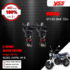 YSS โช๊คแก๊ส Z-SPORT BLACK EDITION อัพเกรด Honda ST125 DAX ปี 2022 ขึ้นไป【 RZ302-345TRL-09-B 】 โช๊คคู่หลัง สปริงดำ [ โช๊ค YSS แท้ ประกันโรงงาน 1 ปี ]