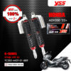 YSS โช๊คแก๊ส G-SERIES อัพเกรด HONDA ADV350 ปี 2022 ขึ้นไป【 TC302-445T-01-889 】 โช๊คคู่หลัง สปริงดำ/กระบอกเทา [ โช๊ค YSS แท้ ประกันโรงงาน 1 ปี ]