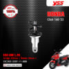 YSS โช๊คแก๊ส ECO LINE อัพเกรด HONDA CLICK160 ปี 2022【 OC302-320T-11-888 】 โช๊คเดี่ยวหลัง สปริงดำ/กระบอกดำ [ โช๊ค YSS แท้ ประกันโรงงาน 1 ปี ]