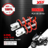 YSS โช๊คแก๊ส G-PLUS อัพเกรด HONDA PCX150 ปี 2018 ขึ้นไป【 TC302-350TL-14-859 】 โช๊คคู่ สปริงสีแดง [ โช๊ค YSS แท้ ประกันโรงงาน 1 ปี ]