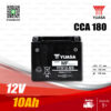 YUASA แบตเตอรี่ High Performance Maintenance Free แบตแห้ง YTX12-BS 12V 10Ah ใช้สำหรับมอเตอร์ไซค์