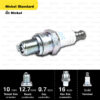 หัวเทียน NGK รุ่น NICKEL STANDARD ขั้ว NICKEL【 CMR5H 】 หัวเทียนเครื่องตัดหญ้า (4 จังหวะ)