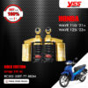 YSS โช๊คแก๊ส G-SERIES อัพเกรด Honda Wave 110i ปี 2021 ขึ้นไป / Wave 125i ปี 2023 ขึ้นไป【 RC302-330T-77-883M 】 โช๊คคู่หลัง สปริงดำ/กระบอกทอง ( 330 mm.) [ โช๊ค YSS แท้ ประกันโรงงาน 1 ปี ]