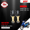 YSS โช๊คแก๊ส G-SERIES อัพเกรด Honda Wave 110i ปี 2021 ขึ้นไป / Wave 125i ปี 2023 ขึ้นไป【 RC302-330T-77-883M 】 โช๊คคู่หลัง สปริงดำ/กระบอกทอง ( 330 mm.) [ โช๊ค YSS แท้ ประกันโรงงาน 1 ปี ]