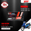 YSS โช๊คแก๊ส G-SERIES อัพเกรด Honda Wave 110i ปี 2021 ขึ้นไป / Wave 125i ปี 2023 ขึ้นไป【 RC302-330T-77-883M 】 โช๊คคู่หลัง สปริงดำ/กระบอกทอง ( 330 mm.) [ โช๊ค YSS แท้ ประกันโรงงาน 1 ปี ]