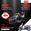 YSS โช๊คแก๊ส G-SIX อัพเกรด Honda Click110 ปี 2006-2010 , Scoopy-i 110 ปี 2010-2013 / Yamaha Mio115 ปี 2003-2010 , Fino115 ปี 2007-2015【 OC302-300T-01AL-388E 】 โช๊คเดี่ยวหลัง สปริงดำ/กระบอกดำ