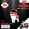 YSS โช๊คแก๊ส G-TOP อัพเกรด Yamaha Grand Filano ปี 2023【 OU302-315TRC-16-859 】 โช๊คเดี่ยวหลัง สปริงแดง [ โช๊ค YSS แท้ ประกันโรงงาน 1 ปี ]