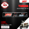 YSS โช๊คแก๊ส Z-SPORT อัพเกรด Yamaha Grand Filano ปี 2023【 OZ302-315TR-16-88A 】 โช๊คเดี่ยวหลัง สปริงดำ [ โช๊ค YSS แท้ ประกันโรงงาน 1 ปี ]