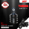 YSS โช๊คแก๊สรุ่น K-1 อัพเกรด Yamaha Q-bix 125 ปี 2017 ขึ้นไป โช๊คเดี่ยวหลัง 【 OK302-310T-10AL588GF 】 สปริงดำ/กระบอกดำ [ โช๊ค YSS แท้ ประกันโรงงาน 1 ปี ]