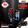 YSS โช๊คแก๊สรุ่น K-1 อัพเกรด Yamaha Q-bix 125 ปี 2017 ขึ้นไป โช๊คเดี่ยวหลัง 【 OK302-310T-10AL588GF 】 สปริงดำ/กระบอกดำ [ โช๊ค YSS แท้ ประกันโรงงาน 1 ปี ]