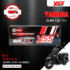 YSS โช๊คแก๊สรุ่น K-1 อัพเกรด Yamaha Q-bix 125 ปี 2017 ขึ้นไป โช๊คเดี่ยวหลัง 【 OK302-310T-10-858GF 】 สปริงแดง/กระบอกดำ [ โช๊ค YSS แท้ ประกันโรงงาน 1 ปี ]