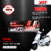 YSS โช๊คแก๊สหน้า ECO LINE สปริงดำ【 VK302-185T-04-888 】 ใช้สำหรับ VESPA SPRINT / PRIMAVERA [ โช๊ค YSS แท้ 100% พร้อมประกันศูนย์ 1 ปี ]