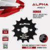 ALPHA SPROCKET สเตอร์หน้า 14 ฟัน (420) ใช้สำหรับ Honda Wave110i / Wave125i / MSX / New MSX/ New Grom / Dream Supercub [ APF0304.14 ]