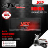 YSS โช๊คแก๊ส รุ่น G-TX Smooth Black Series อัพเกรด HONDA GIORNO 125 ปี 2023 ขึ้นไป【 OU302-320TRC-14AL88A 】โช๊คหลังเดี่ยว สปริงดำ/กระบอกดำ [ โช๊ค YSS แท้ 100% พร้อมประกันศูนย์ 2 ปี ]