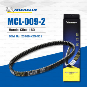 MICHELIN สายพานสำหรับสกู๊ตเตอร์ Honda Click160 [ MCL-009-2 ] ใช้แทน 23100-K2S-N01