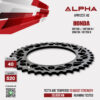 ALPHA SPROCKET สเตอร์หลัง 40 ฟัน (520) สีดำ ใช้สำหรับมอเตอร์ไซค์ Honda CRF250 L / CRF250 M / CRM250 / CRF250 R [ APR1237.40 ]