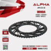 ALPHA SPROCKET สเตอร์หลัง 50 ฟัน (520) สีดำ ใช้สำหรับมอเตอร์ไซค์ Honda CRF250 L / CRF250 M / CRM250 / CRF250 R [ APR1237.50 ]