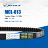 MICHELIN สายพานสำหรับสกู๊ตเตอร์ Yamaha Filano '12-'13 / Fiore '11-'12 [ MCL-013 ] ใช้แทน 52B-E7641-00