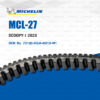 MICHELIN สายพานสำหรับสกู๊ตเตอร์ Honda Scoopy-i ปี 2023 [ MCL-27 ] ใช้แทน 23100-KOJA-NO10-M1