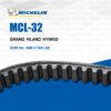 MICHELIN สายพานสำหรับสกู๊ตเตอร์ Yamaha Grand Filano Hybrid [ MCL-32 ] ใช้แทน B8B-E7641-00