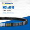 MICHELIN สายพานสำหรับสกู๊ตเตอร์ Yamaha X-MAX ปี 2020-2022 [ MCL-A018 ] ใช้แทน B5X-E7641-00