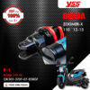 YSS โช๊คแก๊สรุ่น K1 อัพเกรด Honda Zoomer-X 110 ปี 2012-2015 【 OK302-320T-07-858GF 】 โช๊คเดี่ยวหลัง สปริงแดง/กระบอกดำ [ โช๊ค YSS แท้ ประกันโรงงาน 1 ปี ]