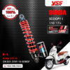 YSS โช๊คแก๊สรุ่น K1 อัพเกรด Honda Scoopy i 110 ปี 2017 ขึ้นไป 【 OK302-320T-10-858GF 】 โช๊คเดี่ยวหลัง สปริงแดง [ โช๊ค YSS แท้ ประกันโรงงาน 1 ปี ]