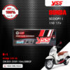 YSS โช๊คแก๊สรุ่น K1 อัพเกรด Honda Scoopy i 110 ปี 2017 ขึ้นไป 【 OK302-320T-10AL588GF 】 โช๊คเดี่ยวหลัง สปริงดำ [ โช๊ค YSS แท้ ประกันโรงงาน 1 ปี ]