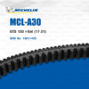 MICHELIN สายพานสำหรับสกู๊ตเตอร์ VESPA GTS 150 i-Get (17-21) [ MCL-A30 ] ใช้แทน 1A011455