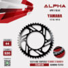 ALPHA SPROCKET สเตอร์หลัง 44 ฟัน ใช้สำหรับ Yamaha YZF-R3 / MT-03 [ APR1119.44 ]