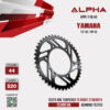 ALPHA SPROCKET สเตอร์หลัง 44 ฟัน ใช้สำหรับ Yamaha YZF-R3 / MT-03 [ APR1119.44 ]