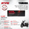 KYB โช๊คแก๊ส รุ่น K-Elite อัพเกรด Yamaha Mio AL 115C (Sporty) 2004-2011 / Mio I125 / Mio Soul / Mio 125RR / Mio MX / GT125 LNR125, LNR125-I 2018-2020【 SG1-1002-2 】 สปริงแดง [ โช๊ค KYB แท้ ประกันโรงงาน 1 ปี ]