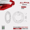 ALPHA SPROCKET สเตอร์หลัง 42 ฟัน ใช้สำหรับ HONDA CRF300L [ APR1243.42 ]