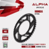 ALPHA SPROCKET สเตอร์หลัง 48 ฟัน ใช้สำหรับ HONDA CRF300L [ APR1243.48 ]